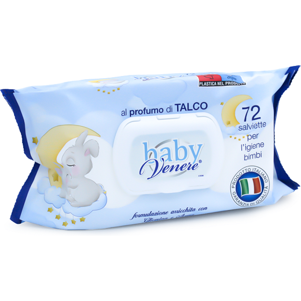Dermacotone Venere Baby - Salviette Detergenti Per La Pelle Sensibile Dei Bambini, 72 Salviettine-image