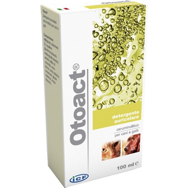 Icf Otoact Light Detergente Auricolare Per Cani E Gatti 100 Ml-image