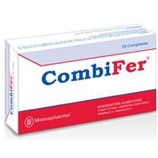 Momapharma Combifer Integratore Alimentare Di Ferro 20 Compresse-image