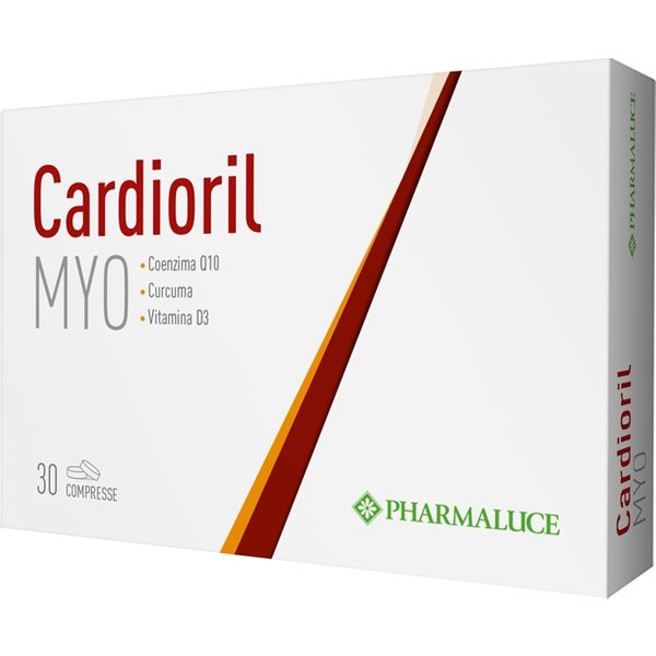 Pharmaluce Cardioril Myo - Pharmaluce Integratore Coenzima Q10 Per Il Tono Muscolare, 30 Compresse-image
