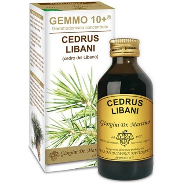Dr.Giorgini Ser-Vis Gemmo 10+ Cedro Del Libano 100 Ml Liquido Analcolico-image