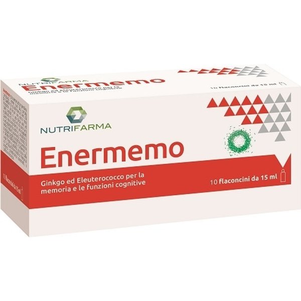 Aqua Viva Enermemo - Integratore Per La Memoria E Le Funzioni Cognitive, 10 Flaconcini Da 10 Ml-image