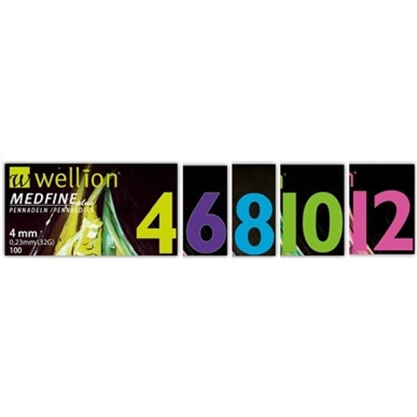 Med Trust Italia Wellion Medfine Plus 8 31 Gauge 100 Pezzi-image