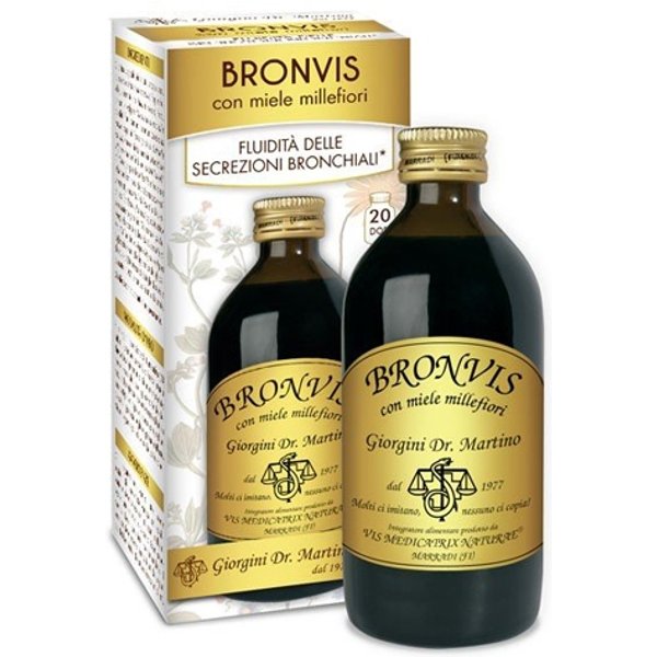 Dr.Giorgini Ser-Vis Bronvis Con Miele Millefiori 200 Ml-image
