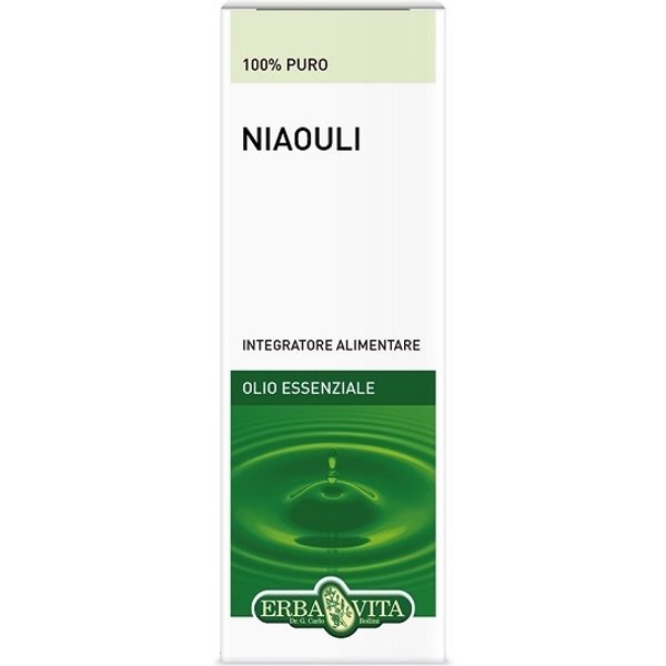 Erba Vita Niaouli - Olio Essenziale Per Il Benessere Delle Vie Respiratorie, 10 Ml-image