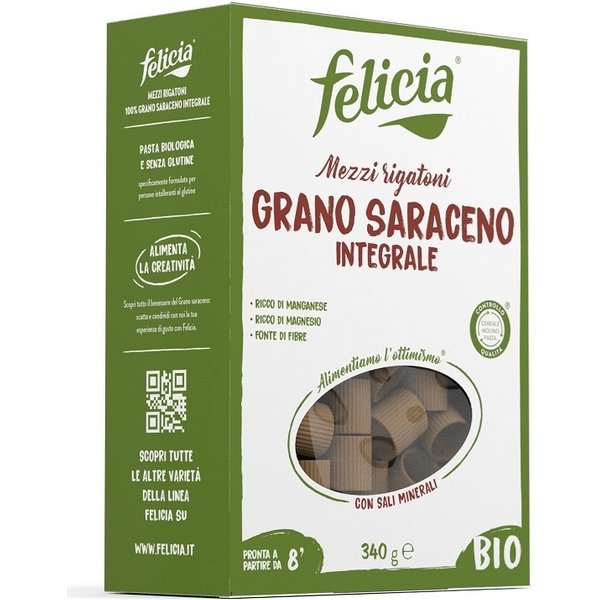 Andriani Felicia Bio Saraceno Mezzi Rigatoni 340 G-image