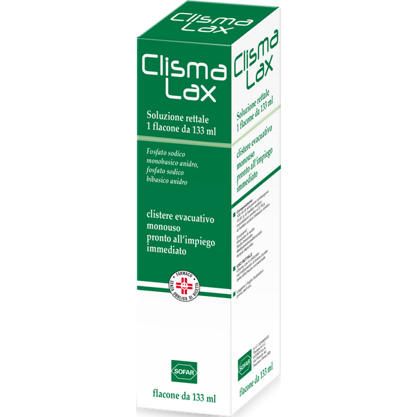 Alfasigma Clismalax Soluzione Rettale Trattamento Stitichezza Occasionale, 133Ml-image