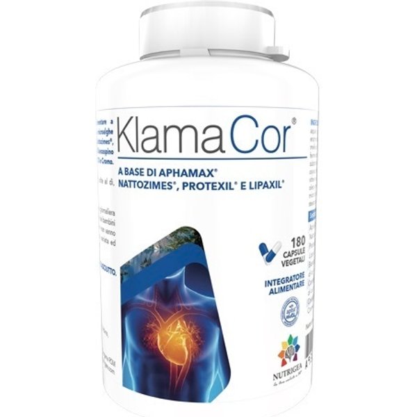 Nutrigea Research Klamacor 180 Capsule Vegetali-image
