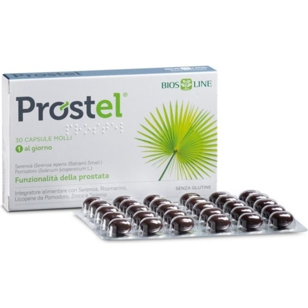 Bios Line Prostel Integratore Alimentare Per La Prostata, 30 Capsule-image