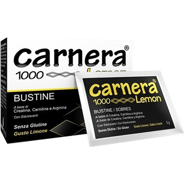 Shedir Pharma Carnera 1000 Lemon Integratore Alimentare, 18 Bustine-image