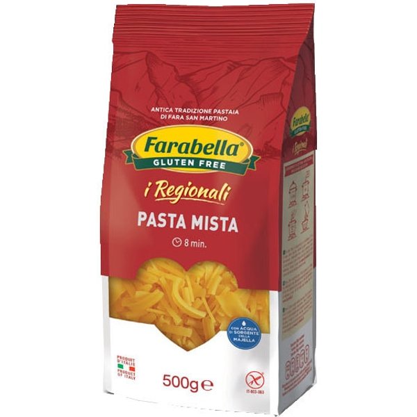 Bioalimenta Farabella Pasta Mista Senza Glutine 500 G-image