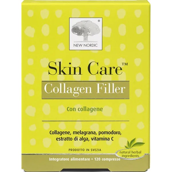 New Nordic Skin Care Collagen Filler 120 Compresse-image
