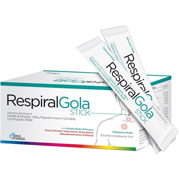Maya Pharma Respiral Gola 20 Bustine 10 Ml-image