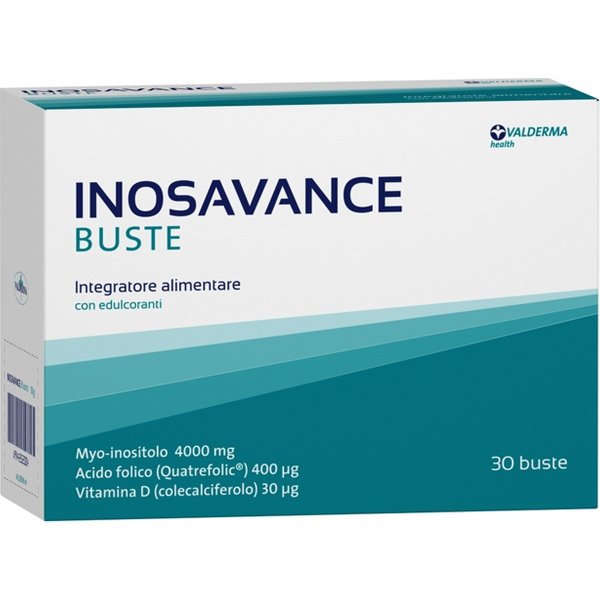 Valderma Inosavance - Integratore Con Vitamina D Per L'equilibrio Ormonale, 30 Bustine Da 5 G-image