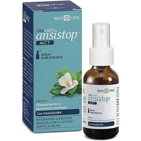 Bios Line Vitacalm - Ansistop Act Integratore Spray Sublinguale, 20Ml-image