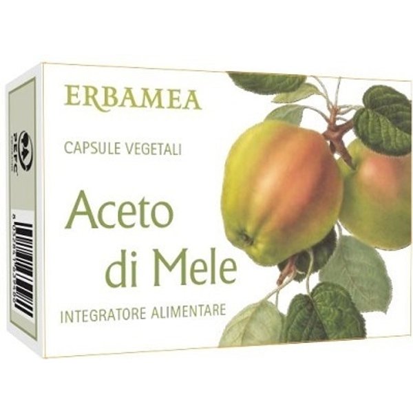 Erbamea Aceto Di Mele 30 Capsule Vegetali-image