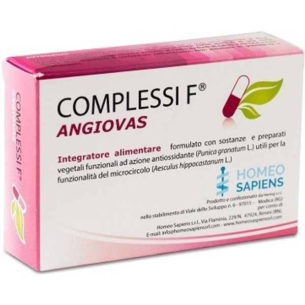 Homeo Sapiens Complessi F Angiovas 30 Compresse-image