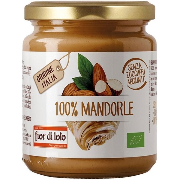 Fior Di Loto Crema 100% Di Mandorle Tostare, 200G-image