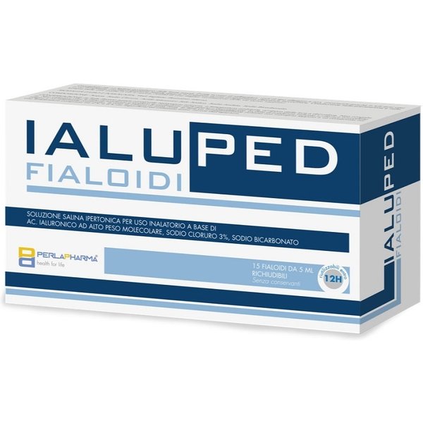 Perla Pharma Ialuped 5 Ml - Soluzione Salina Ipertonica Per La Secchezza Nasale, 15 Fialoidi-image