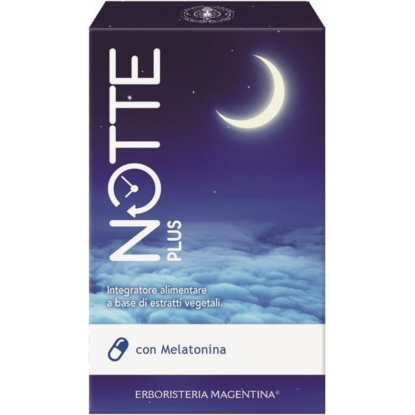 Erboristeria Magentina Notte Melatonina 60 Capsule-image