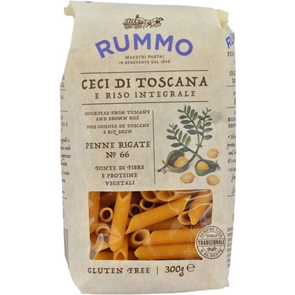 Rummo Penne Rigate N 66 Ceci Di Toscana E Riso Integrale 300 G-image