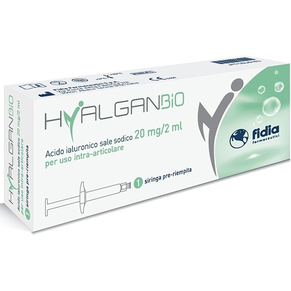Fidia Farmaceutici Siringa Hyalganbio Intra-Articolare 20Mg 2 Ml-image
