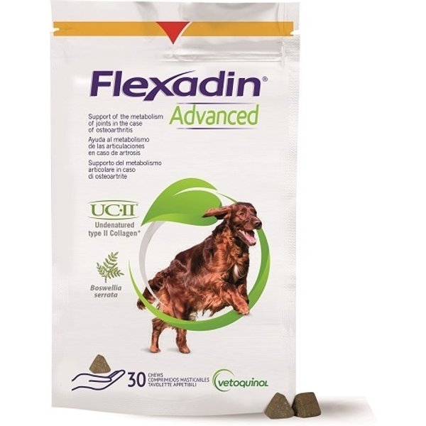 Vetoquinol Italia Flexadin Advanced 30 Tavolette Appetibili Masticabili Per Cani-image