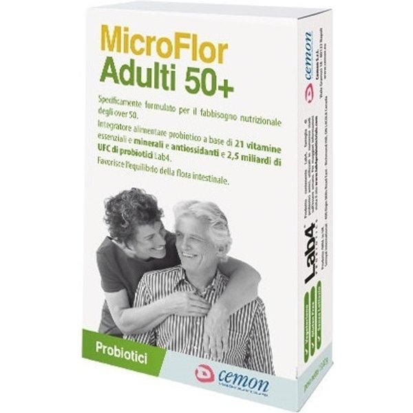 Cemon Microflor Adulti 50+ 30 Capsule-image