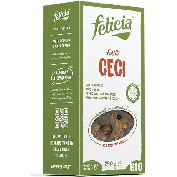 Andriani Felicia Bio Fusilli Ceci 250 G-image