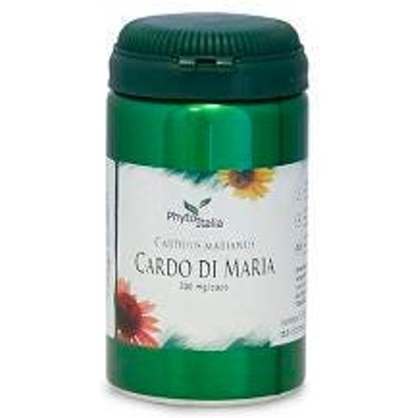 Cardo Mariano 60 Cps Phytoitalia - Integratore Epatoprotettore A Base Di Cardo Mariano, 60 Capsule-image