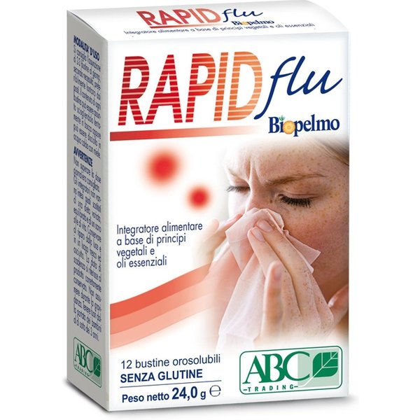 A.B.C. Trading Rapid Flu Biopelmo 12 Bustine-image