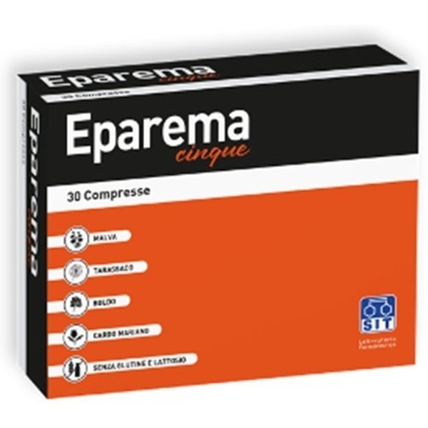 Sit Eparema Cinque - Integratore Per La Digestione E La Depurazione, Eparema Cinque 30 Compresse-image