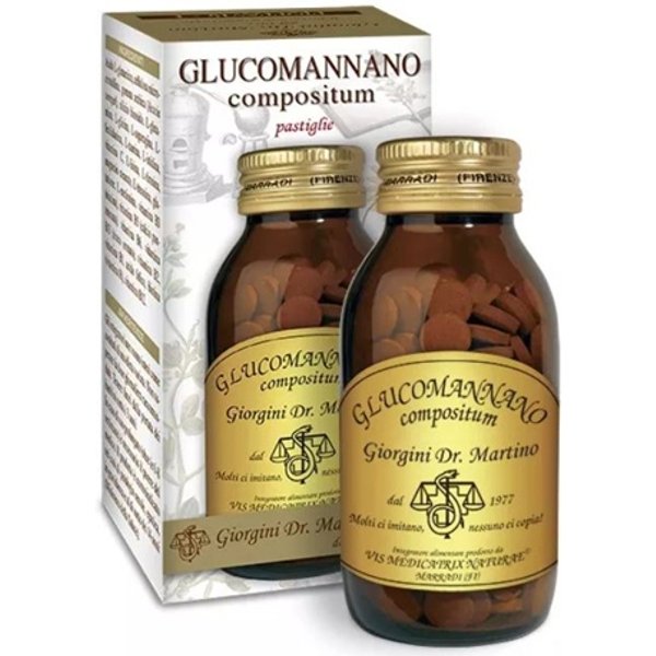 Dr.Giorgini Ser-Vis Glucomannano Compositum 180 Pastiglie 90 G-image
