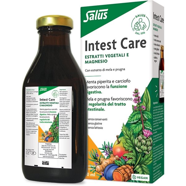 Salus Intest Care - Sciroppo Per La Regolarità E La Digestione, Integratore Vegetale 250Ml-image