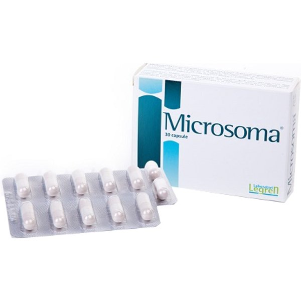 Laboratori Legren Nutriceutica - Microsoma Integratore Alimentare, 30 Capsule-image