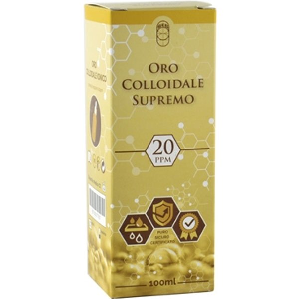 Punto Salute e Benessere Di S. Oro Colloidale Supremo 20Ppm 100 Ml-image