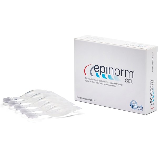 Epinorm Gel Trattamento Lesioni Cutanee Da Episiotomia 5 Monodose 3 Ml-image