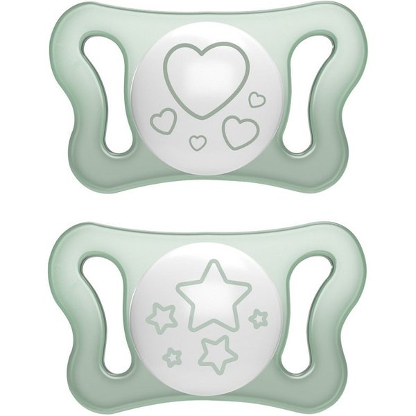 Chicco Physioforma - Micrò Succhietto 0-2M Tettarella In Silicone Neutro, 2Pezzi-image
