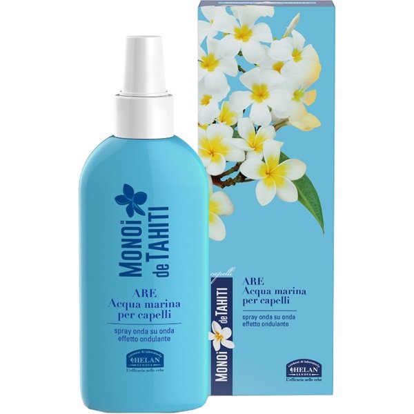 Helan Monoi De Tahiti - Are Acqua Marina Per Capelli Effetto Ondulante, 100Ml-image