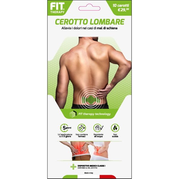 Fit Therapy Patch Cerotto Lombare, 10 Cerotti-image
