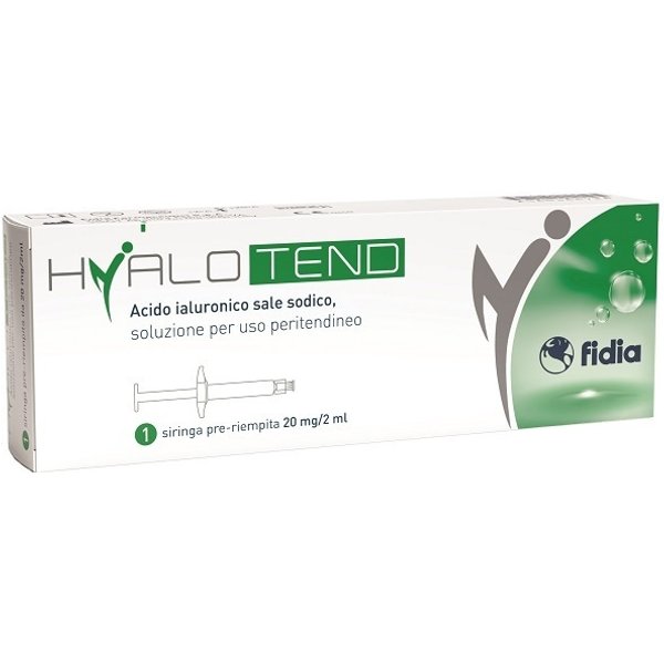 Fidia Hyalotend Siringa Pre-Rempita Acido Ialuronico Sale Sodico 20Mg/2Ml Uso Peritendineo, 1 Siringa-image