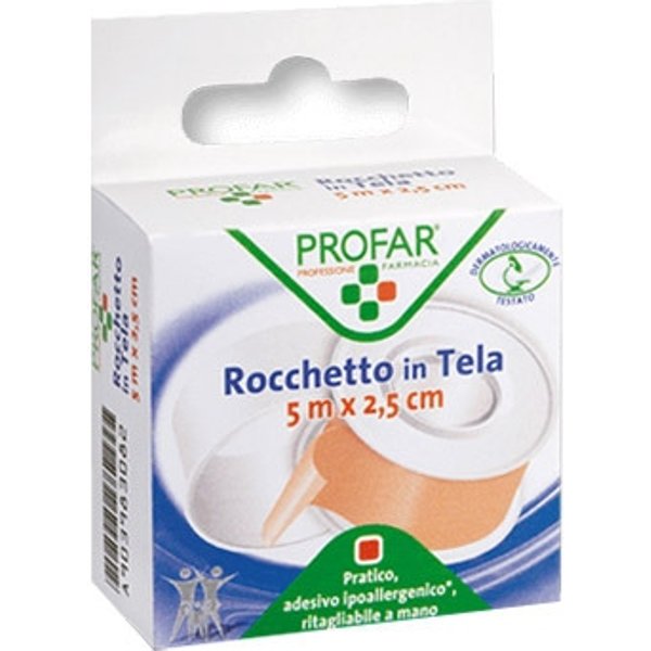 Federfarma.Co Rocchetto In Tela Comfort 2,5 Cm X 5 M Profar-image