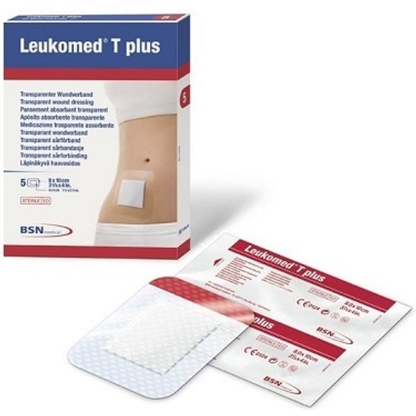 Leukomed T Plus Medicazione Post-Operatoria Trasparente Impermeabile 10X25 Cm-image
