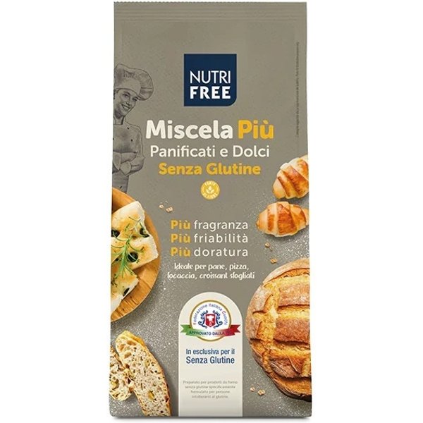 NT Food Nutrifree Miscela Piu' Panificati E Dolci 1 Kg-image