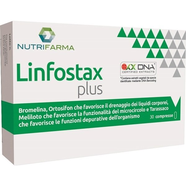 Aqua Viva Linfostax Plus Integratore Drenante Microcircolo E Depurativo, 30 Compresse-image
