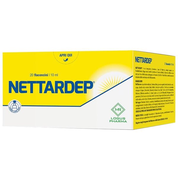 Logus Pharma Nettardep 20 Flaconcini 10 Ml-image