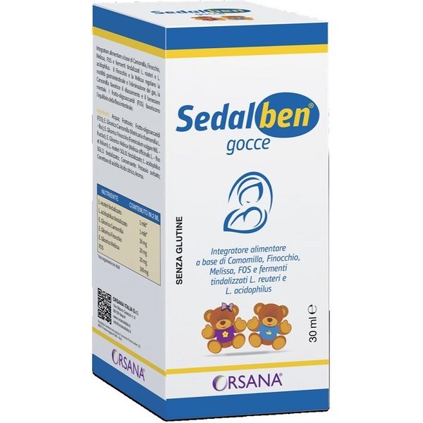 Orsana Sedalben Gocce Integratore Alimentare Bambini, 30Ml-image