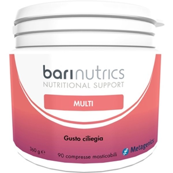 Metagenics Barinutrics - Multi Vitamine E Minerali Gusto Ciliegia, 90 Compresse-image