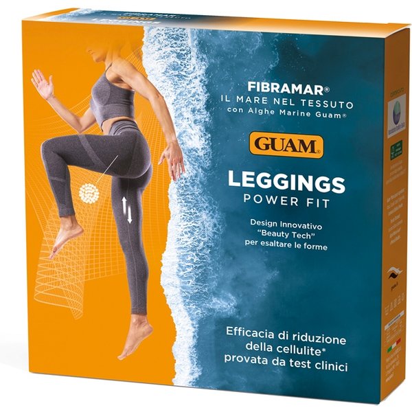 Guam Leggings Fibramar Power Fit Colore Grigio Taglia S/M 42-44, 1 Pezzo-image
