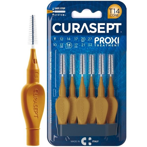Curasept Proxi - Treatment T14 Cone Scovolino Interdentale, 6 Scovolini-image